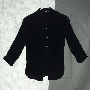 A.N.A black dress shirt